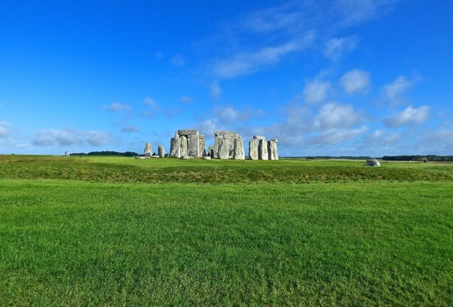 View from the road of the attraction.