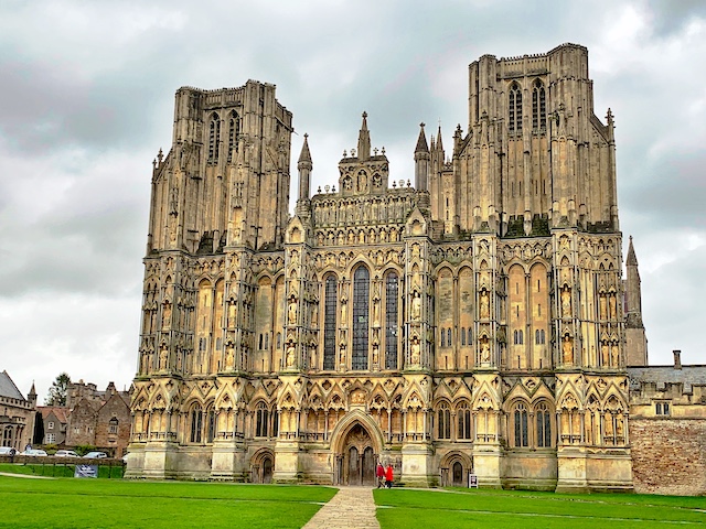 The Well Cathedral in Wells, Somerset