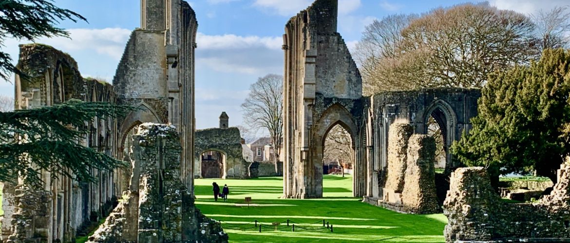 King Author's Grave in Glastonbury Abbey