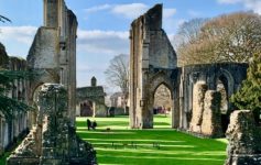 King Author's Grave in Glastonbury Abbey
