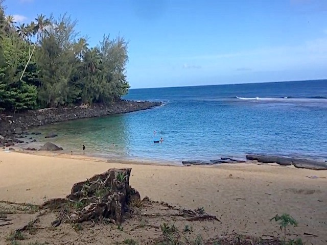 Ke'e Beach in Ha'ena State Park.