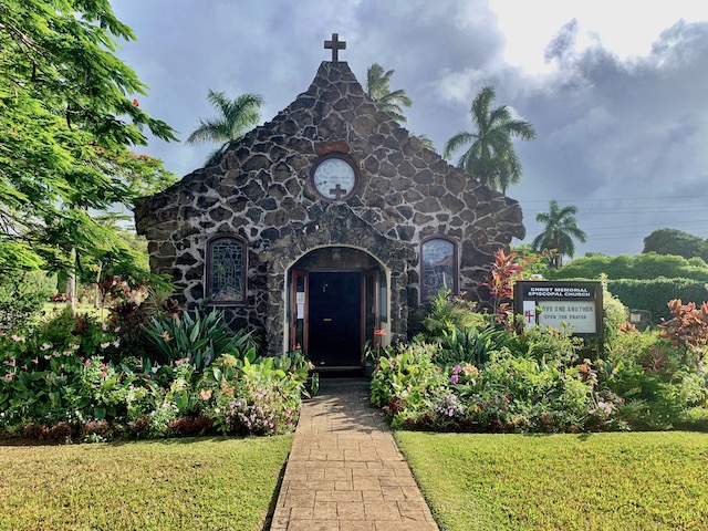 Christ Memorial Episcopal church in Kilauea on the North Shore of Kauai.