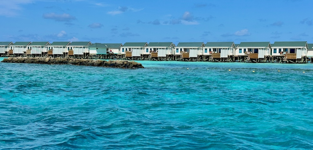 Over Water Bungalow at the Oblu Nature Helengeli - our first timers adventure