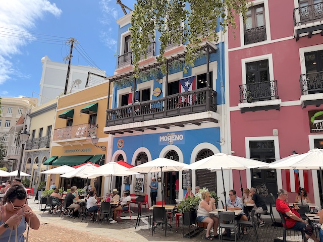 Picture of all the restaurants in old san juan puerto rico